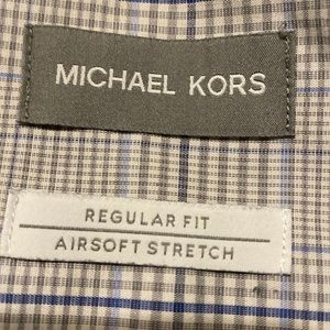 Men's Airsoft Regular Fit Performance Dress Shirt Michael Kors